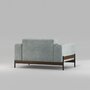 WeWood Bowie Sofa 1 Seater - Natural Walnut - TWDM12048