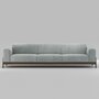 WeWood Bowie Sofa 3 Seater-Natural Walnut-TWDM12048 