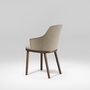 WeWood Sartor Wood Armchair - Natural Walnut - TWDM12037