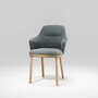 WeWood Sartor Wood Armchair - Natural Oak - TWDM12083