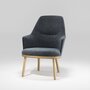 WeWood Sartor Wood Lounge Chair - Oak  TWDM12048