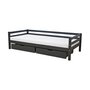 Hoppekids Basic Juniorbett 90X200 cm - Antrasit