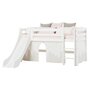 Hoppekids PREMIUM Halbhoghes Bettten mit Rutsche und Leiter