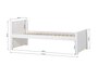 Hoppekids NOAH DELUXE Junior-Bett - White