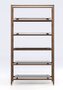 Wewood Float-Bücherregal-Walnut Big-B116 x H217 x T44