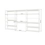 Hoppekids STOREY bookshelf with 3 sections - 100 x 100 x 100 cm
