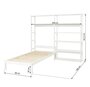 Hoppekids STOREY Regal (80cm) mit Juniorbett