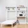 Hoppekids STOREY Bücherregal mit 2 Abschnitten 4 Einlegeböden und Tischplatte
