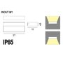 Rotaliana Inout Outdoor W2 LED Wandleuchte