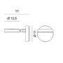 Rotaliana String H0 DTW LED Wandleuchte