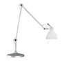Rotaliana Luxy T2 Tischleuchte - weiss / glänzend / Gestell silber 