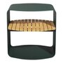 Mindo 109 Outdoor Side Table - Dark Green Aluminum