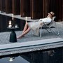 Mindo 104 Outdoor Side Table with Handle