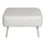 Mindo 106 Outdoor Footstool - Light Grey Aluminum