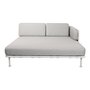 Mindo 100 Outdoor Modular Sofa - Daybed with Left Armrest
