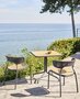 Mindo 101 Café table - Beistelltisch - Teak - Dark Grey