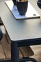 Mindo 101 Dining table 74x74cm - Esstisch - Ceramic Opium Black - Aluminium Dark Grey