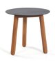 Mindo 118 Side Table - Beistelltisch - Teak - Dark Grey