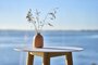 Mindo 118 Side Table - Beistelltisch - Teak - Off-White