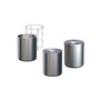 Rexite Papierkorb Nox H 35 cm mit Abfallsack Halterung