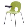 Rexite Olivia Chair with Right Writing Tablet, Antipanic Hinge - Green