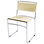 Rexite Delfina Stackable Chair - Ivory - Kvadrat Pause 4 Fabric