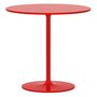 Rexite Poppy Round Side Table Diameter 60 cm - Red Crystal - Height 56 cm