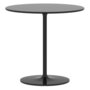 Rexite Poppy Round Side Table Diameter 60 cm - Black Crystal - Height 56 cm