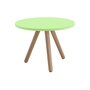 Rexite Woody Round side Table Diameter 60 cm - Green