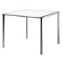 Rexite Enrico X Rectangular Table - White Crystal - Width: 120 cm