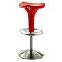 Rexite Zanzibar Stool with Fixed 77 cm Height - Red