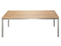 Solpuri CLASSIC Stainless Steel Teak Dining Tisch
