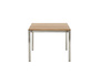 Solpuri CLASSIC Stainless Steel Teak Dining Tisch