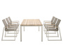 Solpuri CLASSIC Alu Teak Dining Tisch
