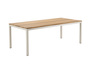 Solpuri CLASSIC Alu Teak Dining Tisch