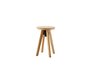 Solpuri Spindle Drehhocker Teak