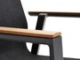 Solpuri SOUL Stapelsessel Hoch mit Teak-Armlehne