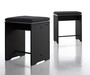Conmoto Riva Hocker & Beistelltisch anthrazit