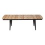 Cinas Rio Kaffeetisch anthrazit / Teak