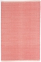 Dash and Albert Herringbone Coral Woven Cotton Rug