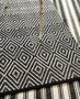 Dash and Albert Diamond Black/Ivory