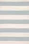 Dash and Albert Catamaran Stripe Light Blue/Ivory