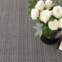 Dash And Albert Herringbone Black Indoor/Outdoor Rug