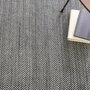 Dash And Albert Herringbone Black Indoor/Outdoor Rug