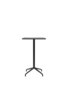 Audo Copenhagen Copenhagen Harbour Column Table 60x70 With Star Base Bar - Black / Black Oak