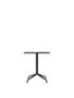 Audo Copenhagen Copenhagen Harbour Column Table 60x70 With Star Base Dining - Black / Black Oak