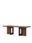 Audo Copenhagen Copenhagen Androgyne Lounge Table Wood - Walnut / Walnut