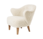 Audo Copenhagen Copenhagen Ingeborg Chair - Natural Oak / Sheepskin Off White