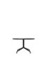 Audo Copenhagen Copenhagen Harbour Column Lounge Table - Black / Charcoal Linoleum