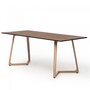 Maramo Esstisch - Wings Dinner - Aluminium, Eiche Dekor - Rust